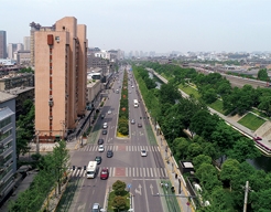 西安市环城南路蹊径